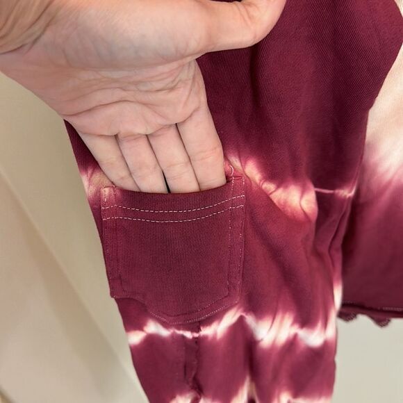 NWOT Blue Buttercup Tie Dye Button Down Sweatshirt Jacket - Picture 9 of 9